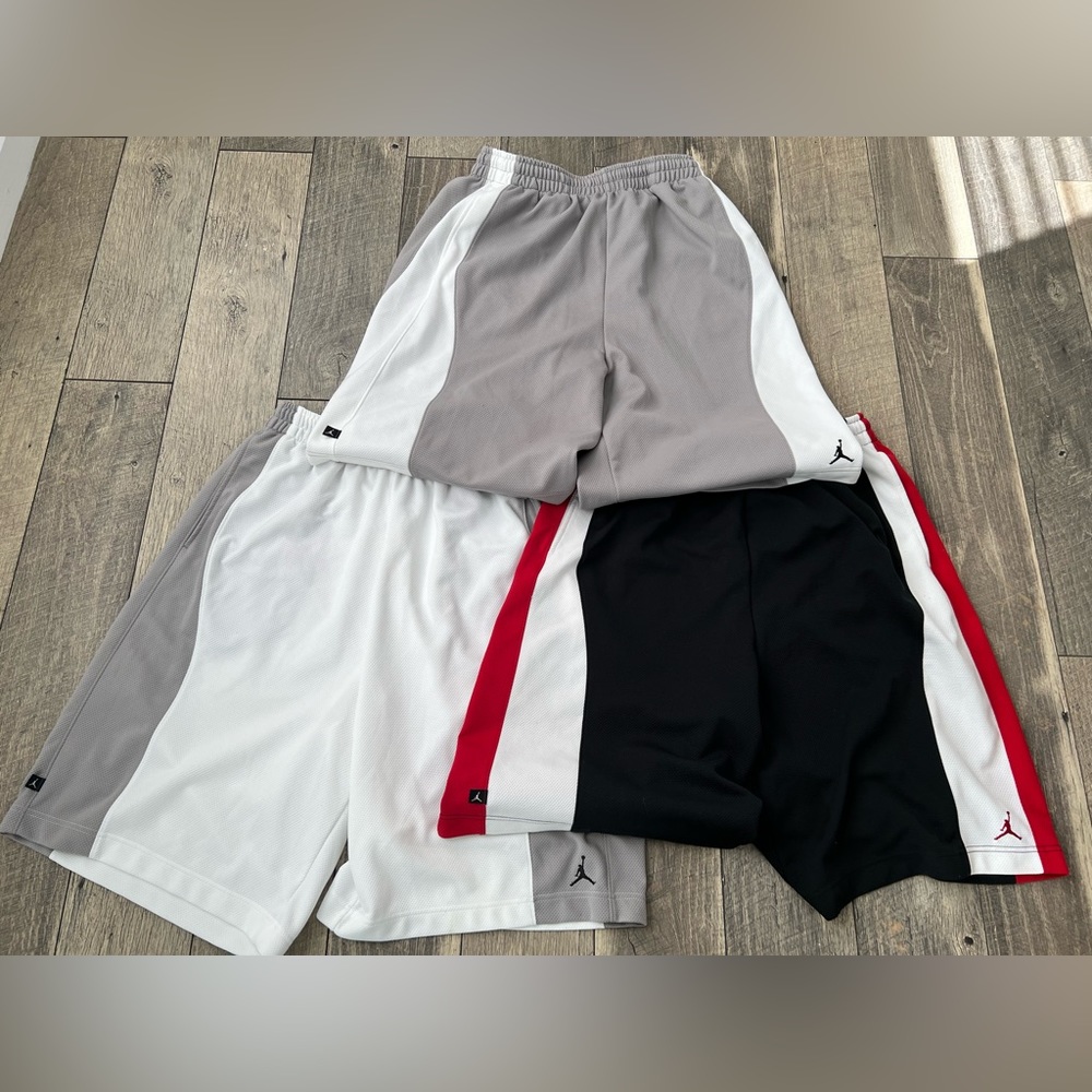 Nike Jordan Jumpman Basketball Shorts-3 Pair-Men’s XL